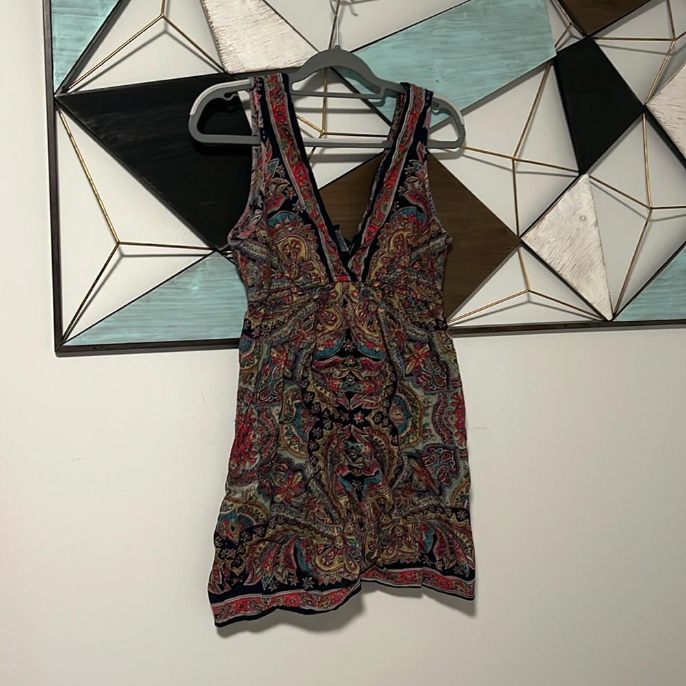 Paisley Mini Dress size M